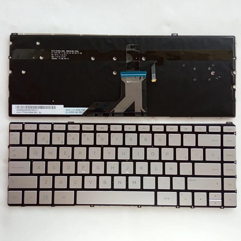 Us Laptop Keyboard For Hp Spectre 13-ac 13-ag 13-ad 13-ah 13