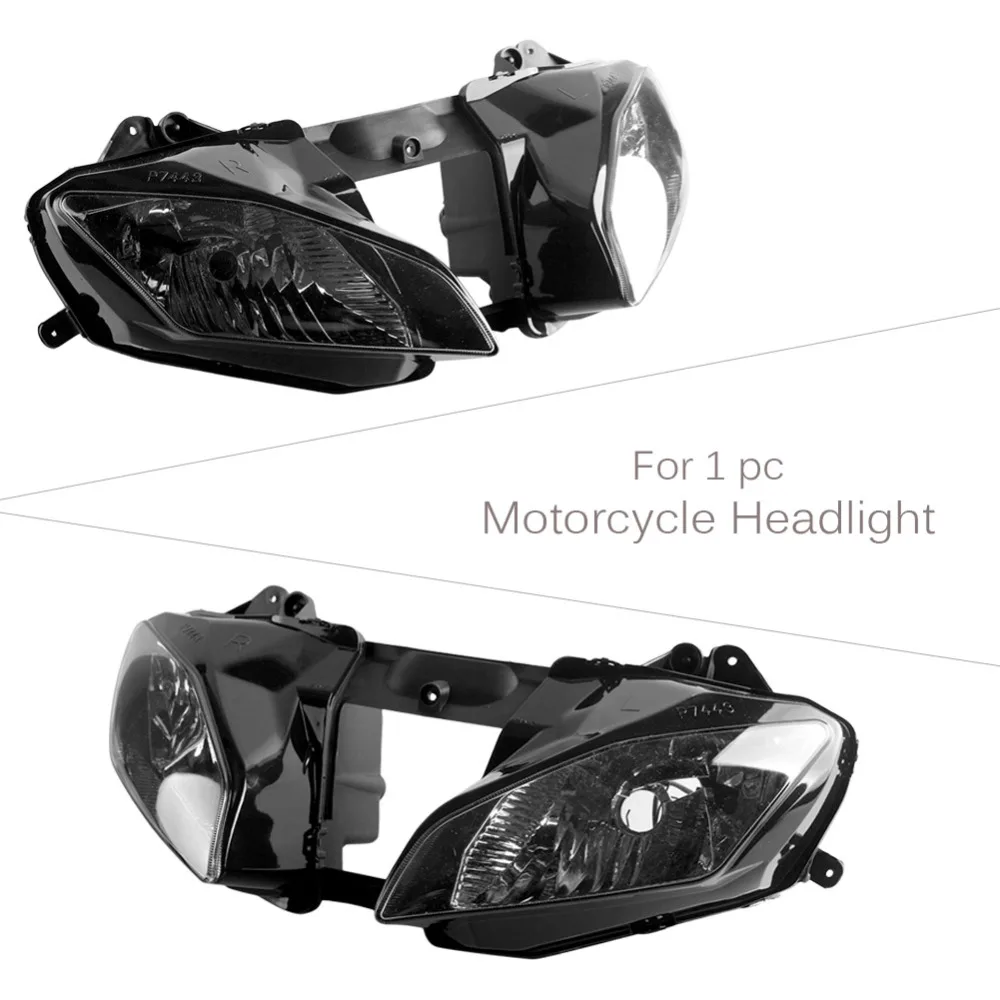

Налобный фонарь для Yamaha YZF R6 2008-2016, налобный фонарь, корпус, налобный фонарь, лампа для мотоцикла, запасные части для освещения