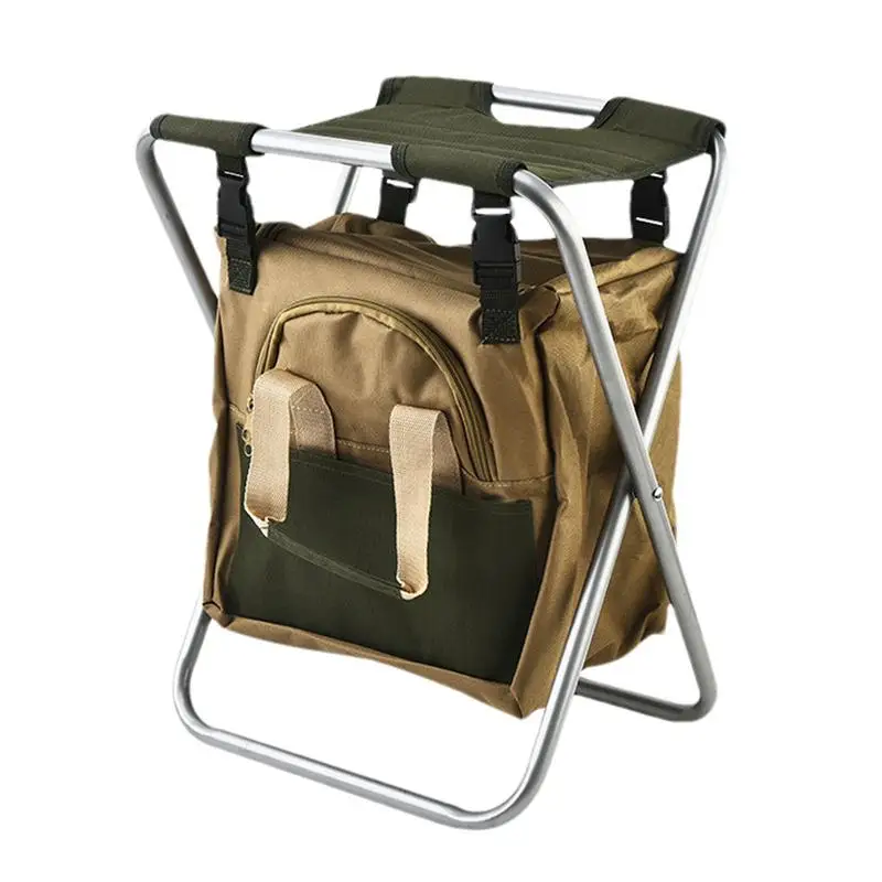 

Garden Tool Bag And Stool Foldable Garden Chair And Tote Bag Garden Tool Organizer Camping Stool Garden Tools Carrier