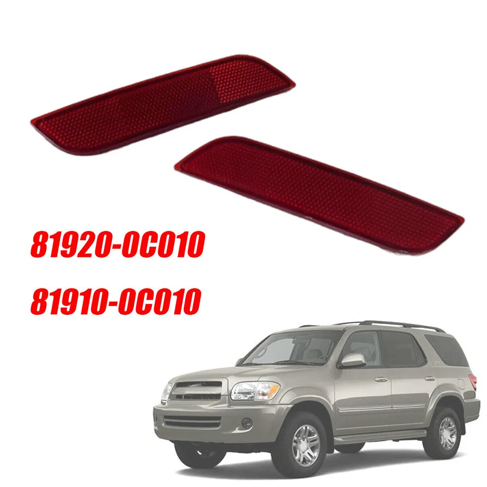 

1 пара, автомобильный отражатель заднего бампера 81910-0C010 81920-0C010