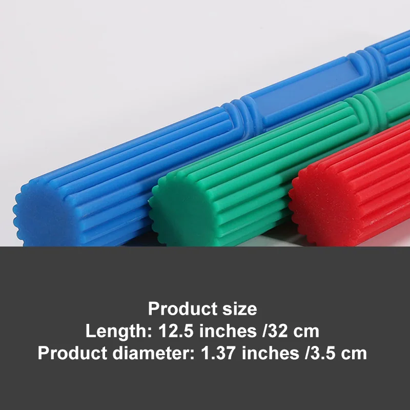 Arm Strength Trainer Fitness Hand Gripper Hand Wrist Exerciser Resistance Bar for Physical Therapy Flexible Non-slip Twisting Hand Exercise Bar Relieves Tendonitis Pain Improve Grip Strength