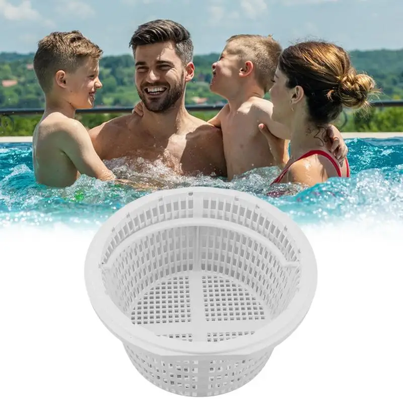 Skimmer Basket Pool Skimmer Net For Haywar d SP1091LX Pond Basket Filter with Handle Net Cleaner For Cleaning Leaves Hot Tub