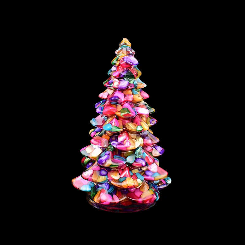1PC Natural Crystal Stone Gravel Resin Christmas Tree Handmade Lucky Tree Home Decoration Gift 17 S8d85243f2cdf4748881fb060df5c9ec7W
