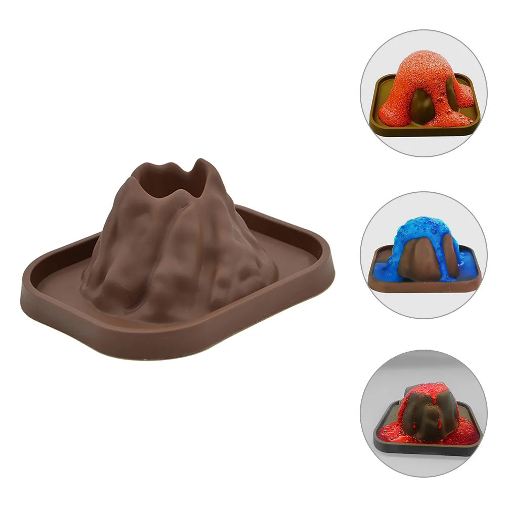 

10 Pcs Volcano Mold Shell Models Eruptions Prop Explore Volcanoes Manual Plastic Child Toy Science