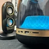 40W High Power Bass Music Box 9D Surround Sound Column Full Screen Transparent Caixa De Som Bluetooth Speakers Stereo Surround 5