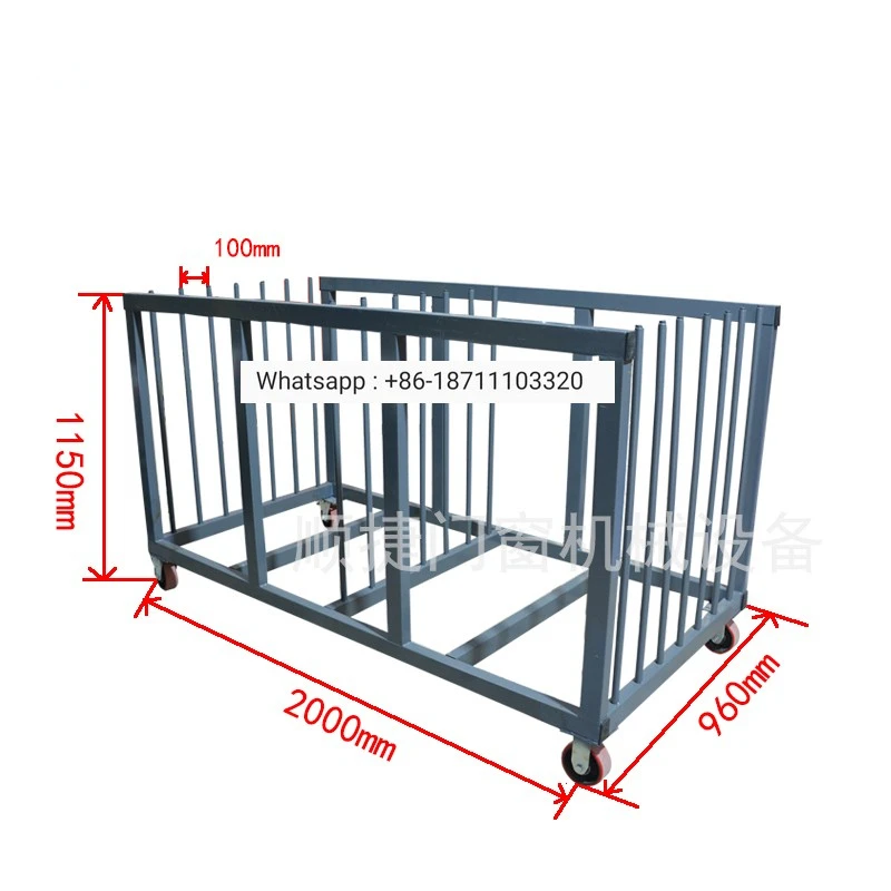 

Quality verification 2000*960*1150mm glass slide cart with good price
