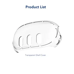 Transparent Protective Shell Case and Lens Guard (Transparer Cover)