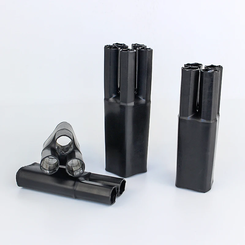 2/3/4/5/Core Heat Shrink Wrap Tube Glue Insulation Sleeve Separate Branch Cable Splitter Waterproof Seal Wire Protector heat shrink tube