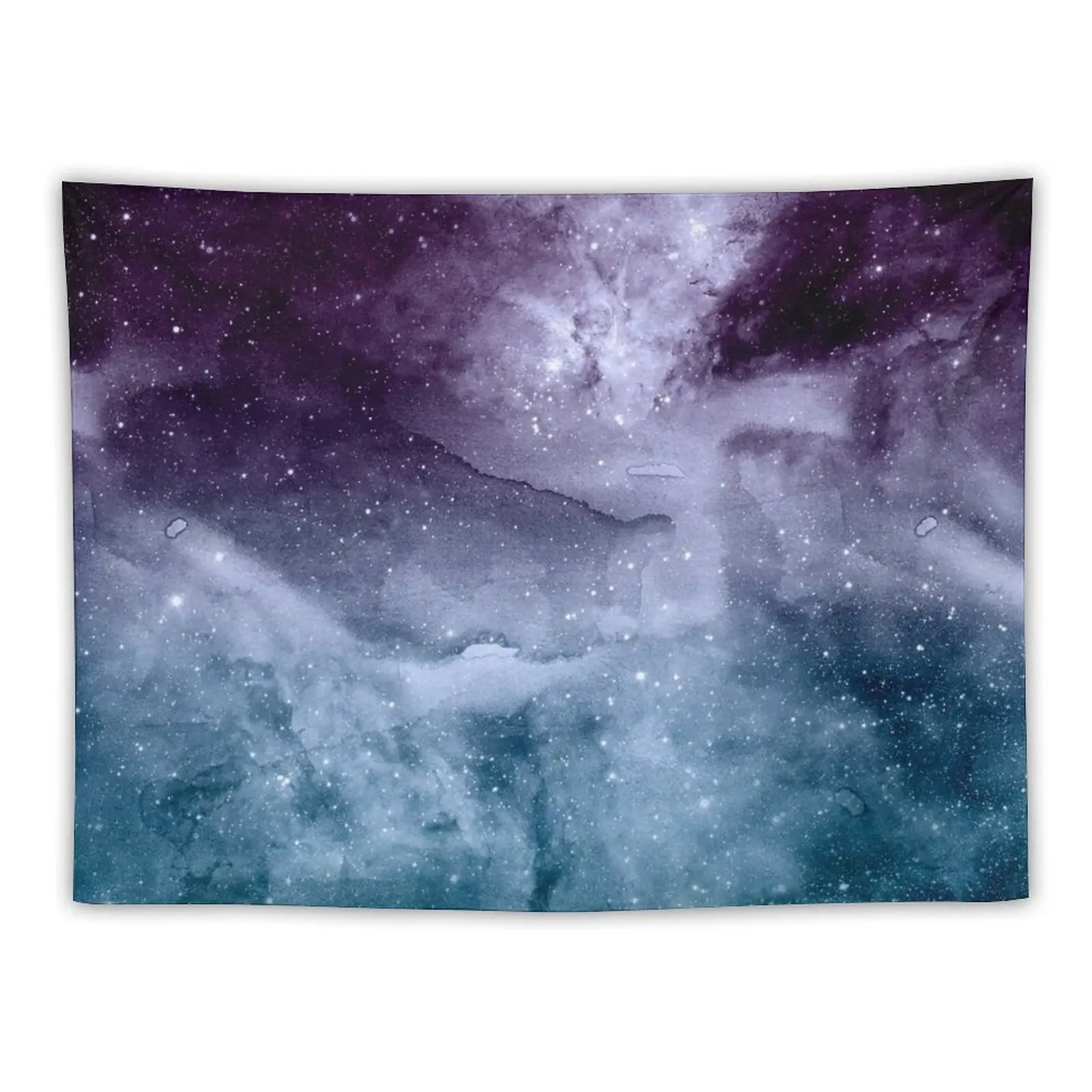 

Watercolor and nebula abstract design Tapestry Wall Hanging Decoration Room Tapestry