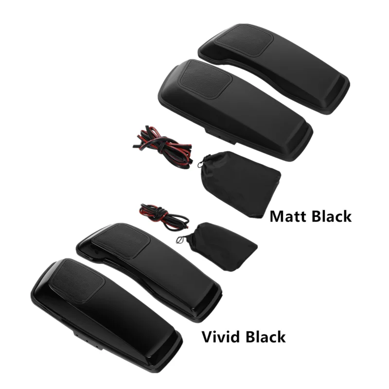 con tapa para motocicleta, alforjas de 6X9 "o 5X7", recortes de altavoz con para Harley Touring 2014 2022| | - AliExpress