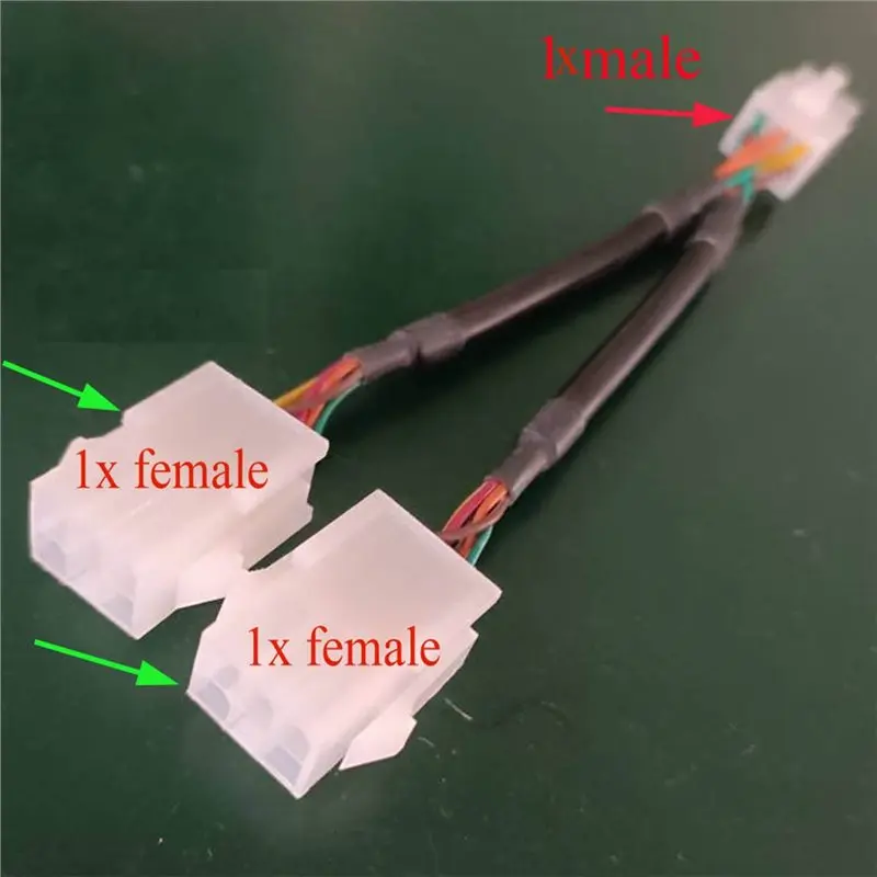 【필수품】MDB6P용 무인/자동/자판기/동전 작동 기계/남성용-여성용 어댑터 20CM MDB/Spli용