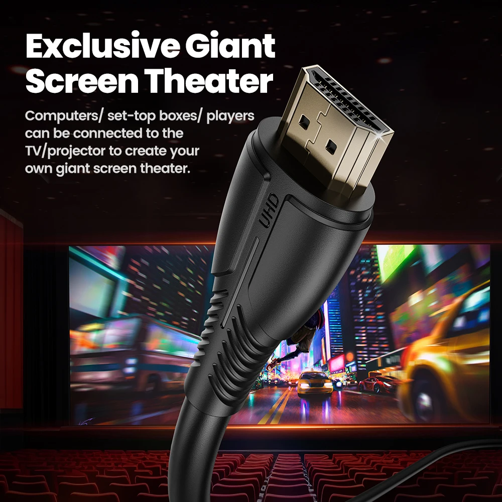 Toocki Ʈ PC Ϳ HDMI ȣȯ ̺, TV ڽ PS5 PS4 2.0 3D ־,  HDMI ȣȯ ڵ, 4K 60Hz