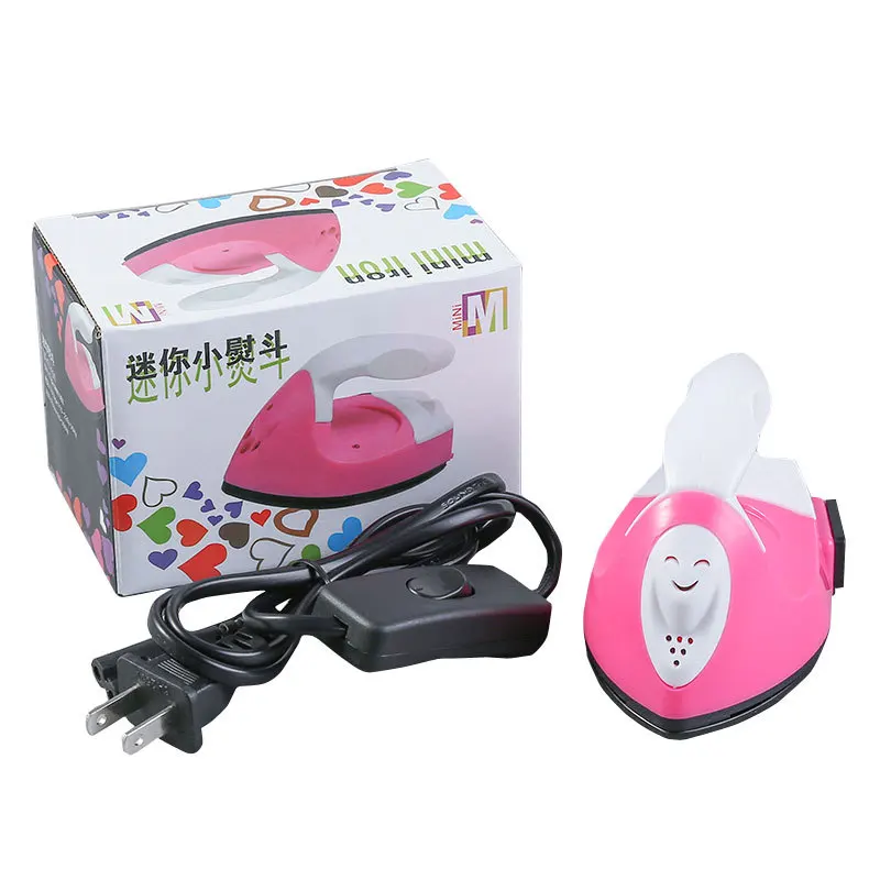 Mini Craft Iron Electric Iron Portable Handy Heat Press DIY Small Iron For  Ironing Clothes Laundry Appliances EU/US Plug - AliExpress