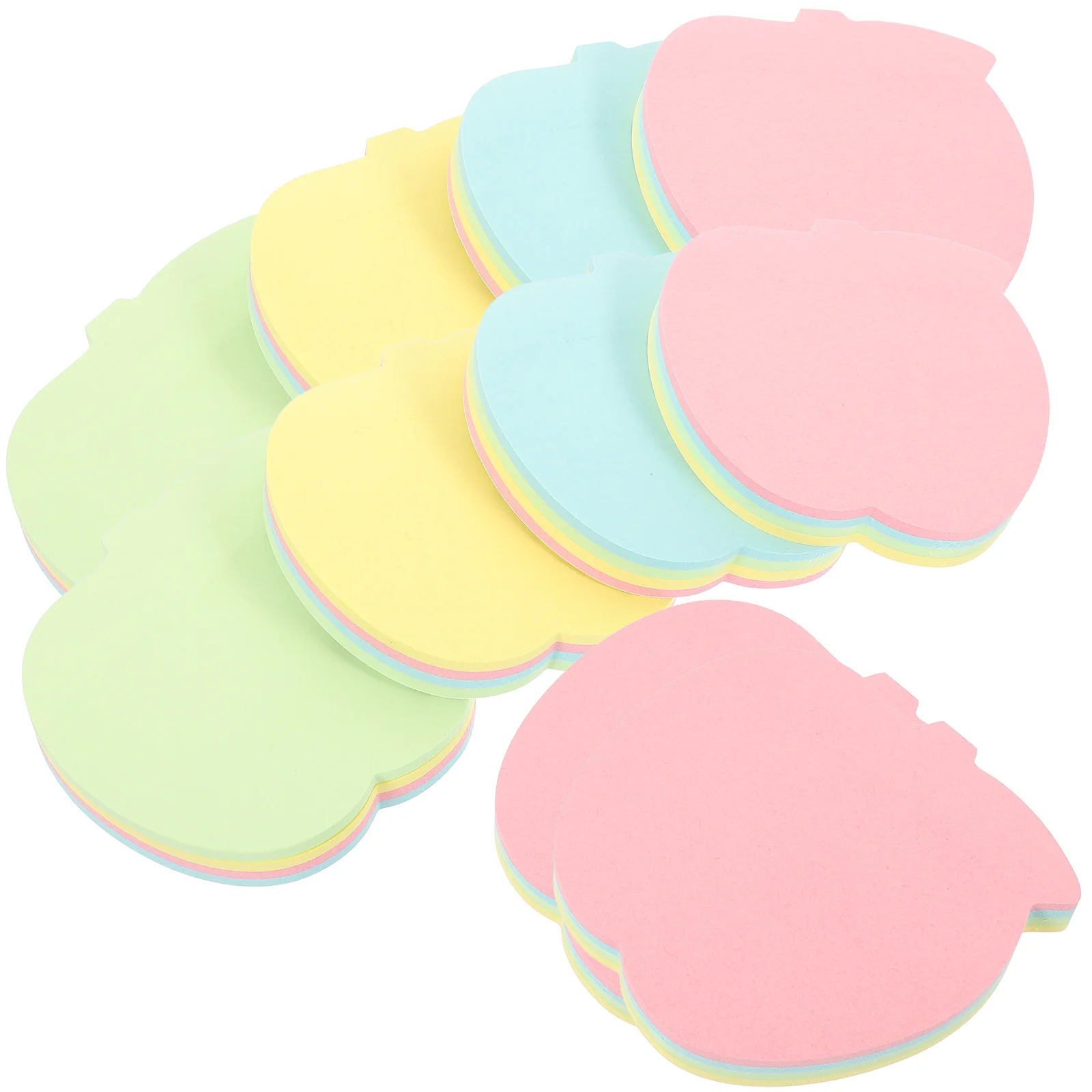 

10 Sets Notes for The Opposite Pads Lovely Stickers School Memo Household Paper Self-adhesive Student Portable