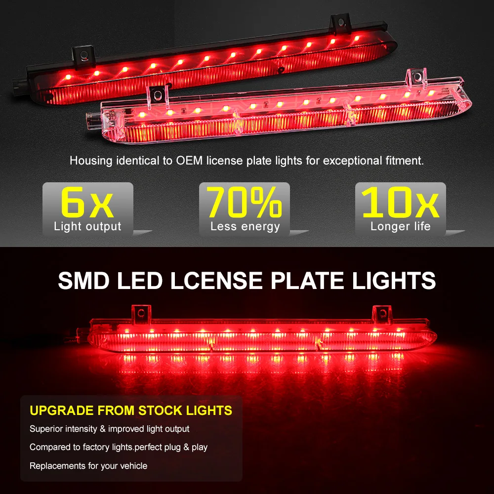 1 Stück LED Drittes 3. Hochmontiertes Bremslicht für Mini Cooper R56 Mini Cooper R60 Countryman 2010–2016 OEM: 63257221834 – Detail 3