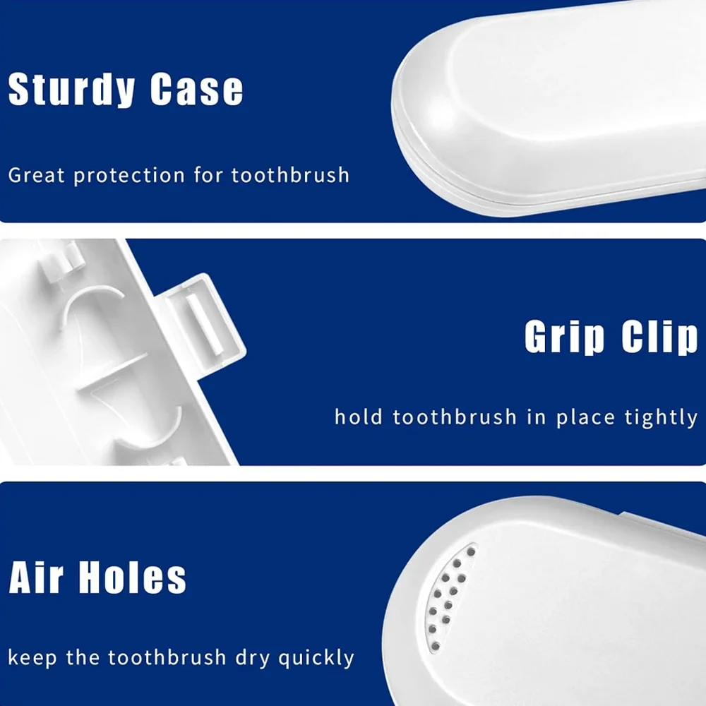 Electric Toothbrush Travel Case Fit for Oral B IO and Philips Sonicare