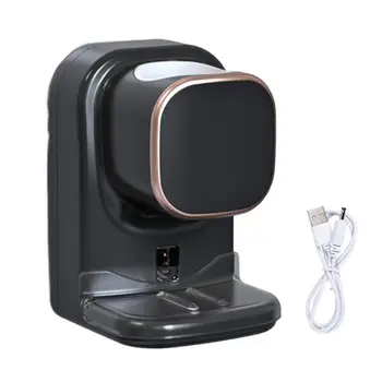 เครื่องจ่ายยาสีฟันไฟฟ้าเซ็นเซอร์อัตโนมัติชาร์จ USB อย่างรวดเร็วที่บีบติดผนังอุปกรณ์ในห้องน้ำ 7