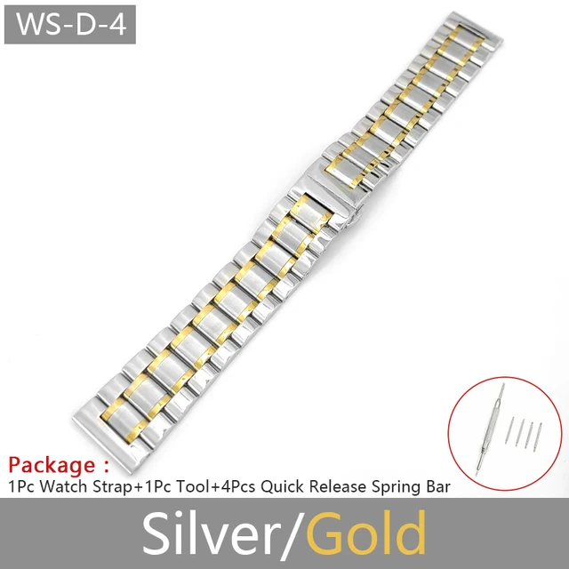 Stainless Steel 22mm Wide 180mm Long Strap With Folding Buckle For Skx007  Skx009 7s26-0020 New Seiko 5 Srpd51 Srpd53 Watchband - Repair Tools & Kits  - AliExpress