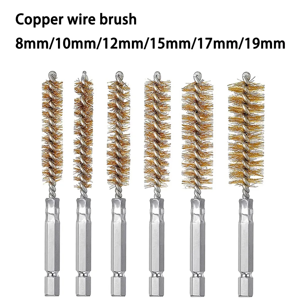 

8-19mm Wire Tube Machinery Cleaning Brush Rust Cleaner Washing Polishing Tools For Automotive/Manufacturing/Processing Industry