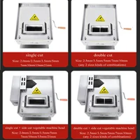 Electric 110/220V  Meat Slicer Multi-function Meat Grinder Vegetable Cutter Chopper Shredded Diced Cutting Machine 2