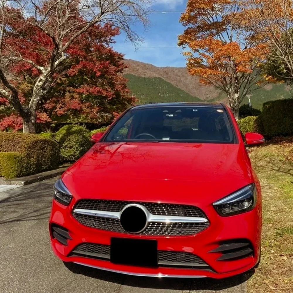 메르세데스 CLA 180 200 250 220 C118 W118 2020-2023용 글로스 블랙 다이아몬드 그릴, 프론트 범퍼 메쉬 스포티 스타일 업그레이드