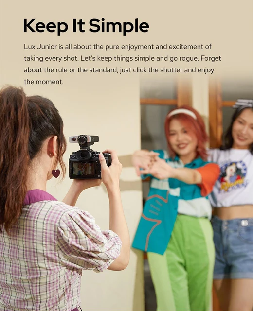 Retro Digital Camera GODOX Lux Junior Retro Camera Flash Light