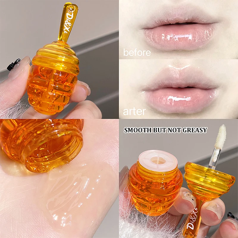Honeypot lip oil set box Moisturizing hydrating layer mist lipstick all match lip moisturizing lip toot lip gloss parity 3
