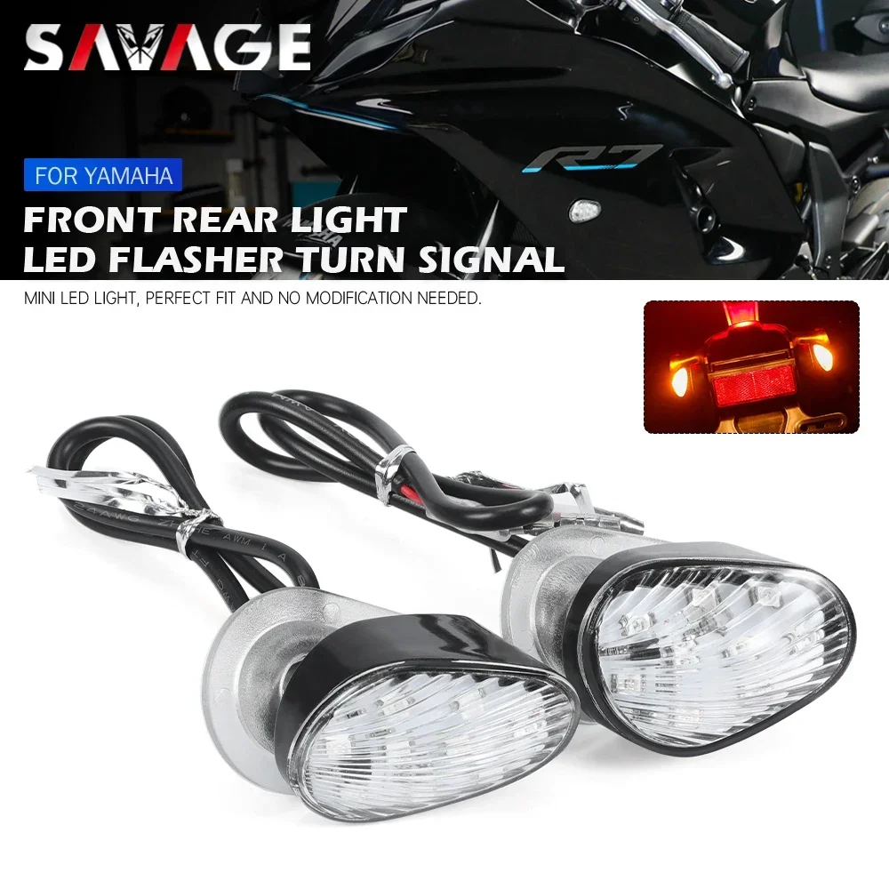 Yamaha R1 Led Sign LED-Flasher-Turn-Signal-For-YAMAHA-YZF-R7-R6-R1-R1M-2015-2023 ...