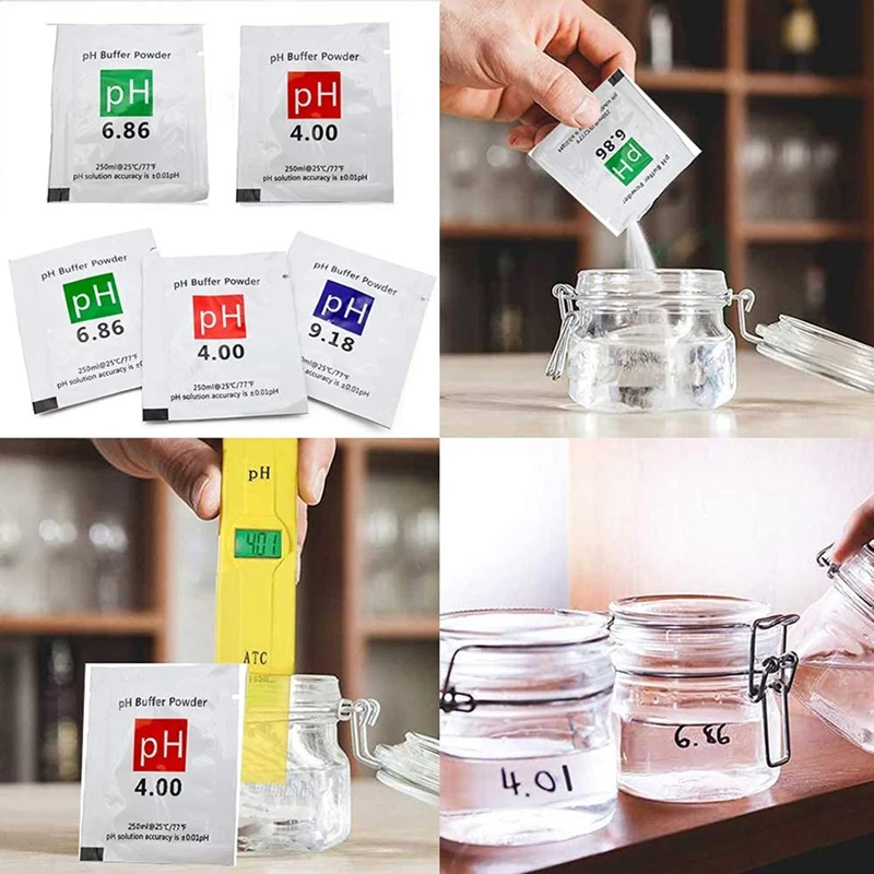 PH Meter er Solution Powder PH Calibration Solution Packets For Precise Meter ph meter calibration powder,ph calibration solution,ph calibration powder