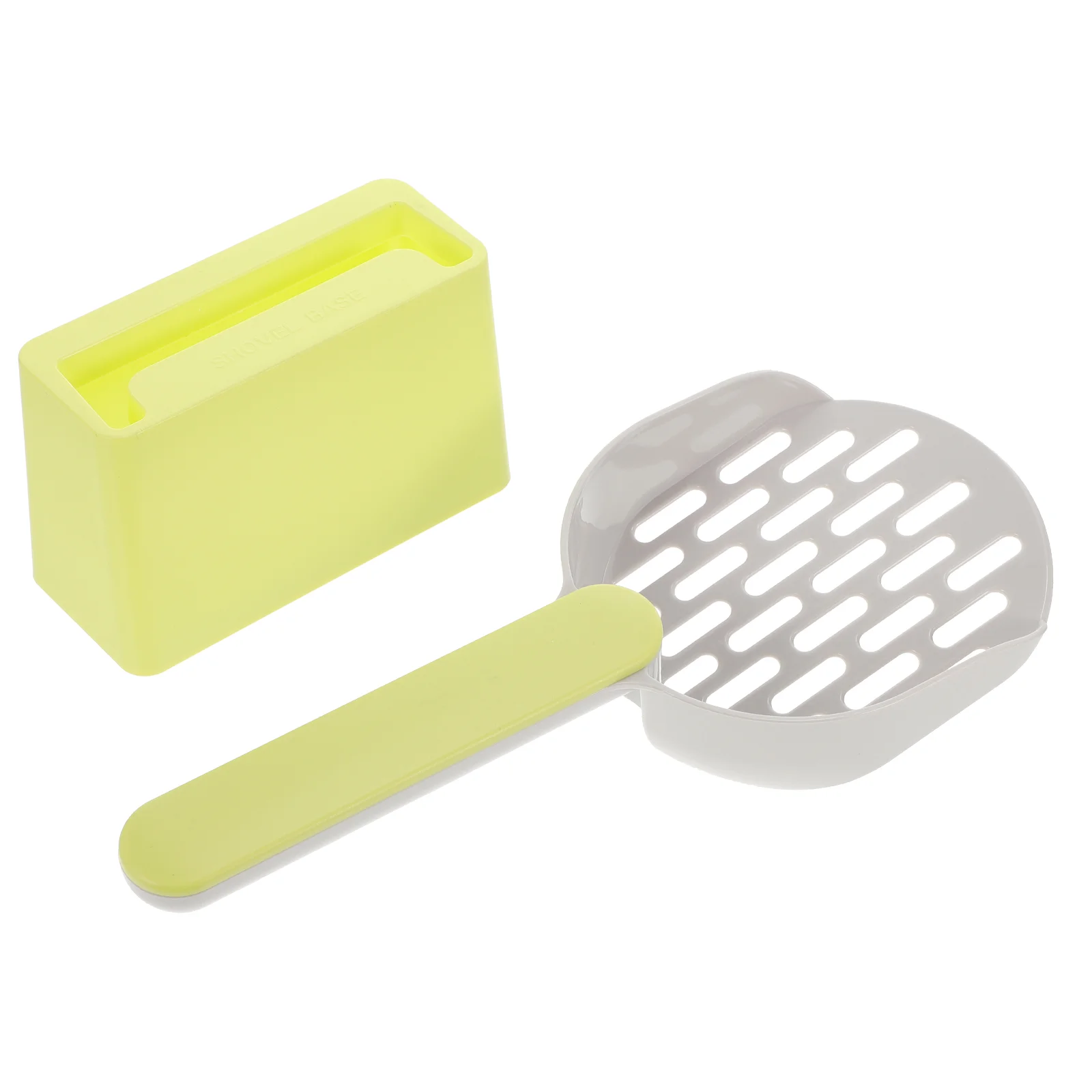 

Cleaning Kit Cat Litter Plastic Storage Shelves Dog Scoop Abs Pet Holder