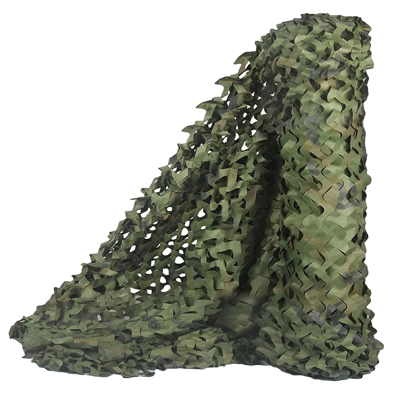 1.5M*2 3 4 5 6 7 8 9 10M Camouflage Net Camo Netting Bulk Roll Mesh Cover Blind for Hunting Decoration Sun Shade Party Camping camouflage netting