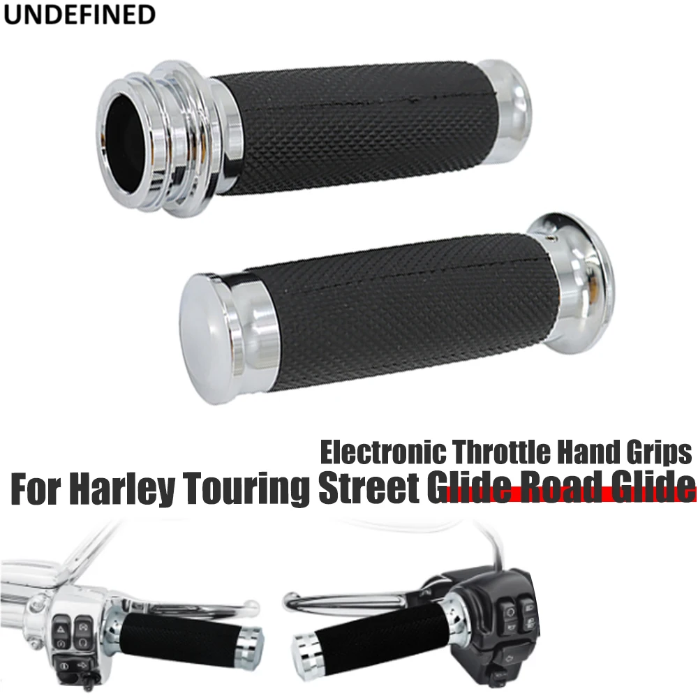

Electronic Throttle Handle Bar Grip 1" 25mm For Harley Touring Ultra Limited Street Glide Softail FLS Dyna Motorcycle Hand Grips