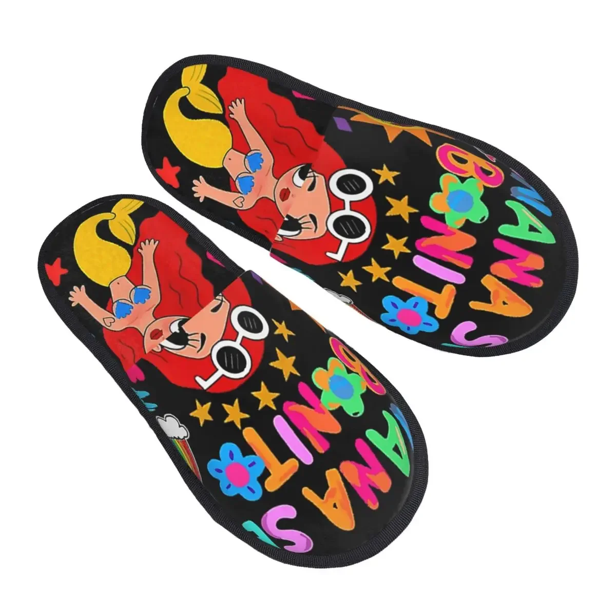 

Custom Manana Sera Bonito Colombian Singer Karol G Soft Memory Foam House Slippers Women Comfy Warm Anti-skid Sole Slipper