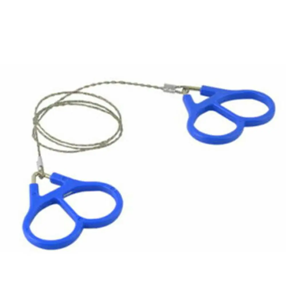 Stainless Steel Outdoor Camping Emergency Survival Pocket Rope Wire Chain Saw Survival Equipment