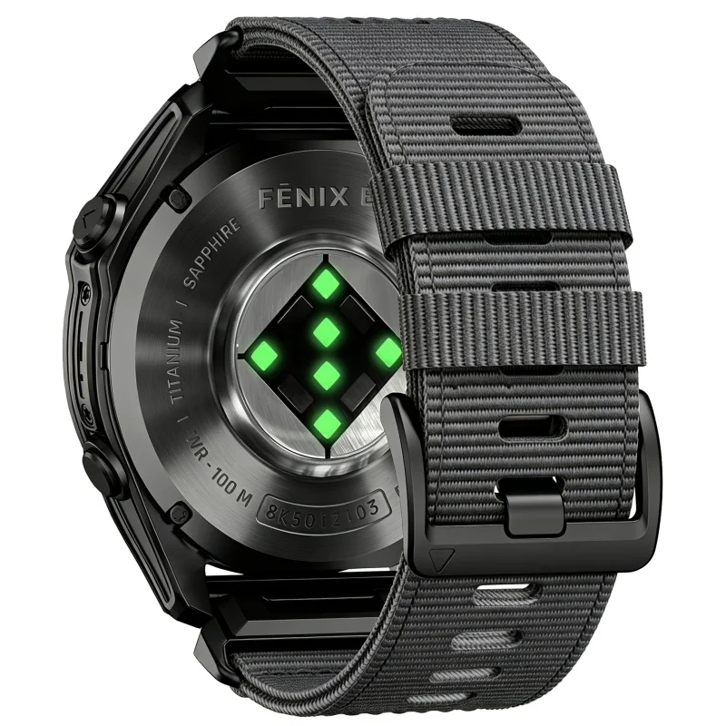 Versatile QuickFit Braided Canvas Nylon Watch Strap - 26mm/22mm