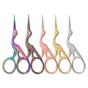 1Pcs Stainless Steel Small Makeup Grooming Scissors Eyebrows For Manicure Nail Cuticle Beard And Mustache Trimmer Nose Hair Tool 3
