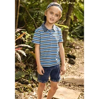 Collection Denim Rayé Ali Plus SS26 : Jupes, Pantalons et Combinaisons en Denim pour Adolescents, Tenues Assorties pour la Famille 4