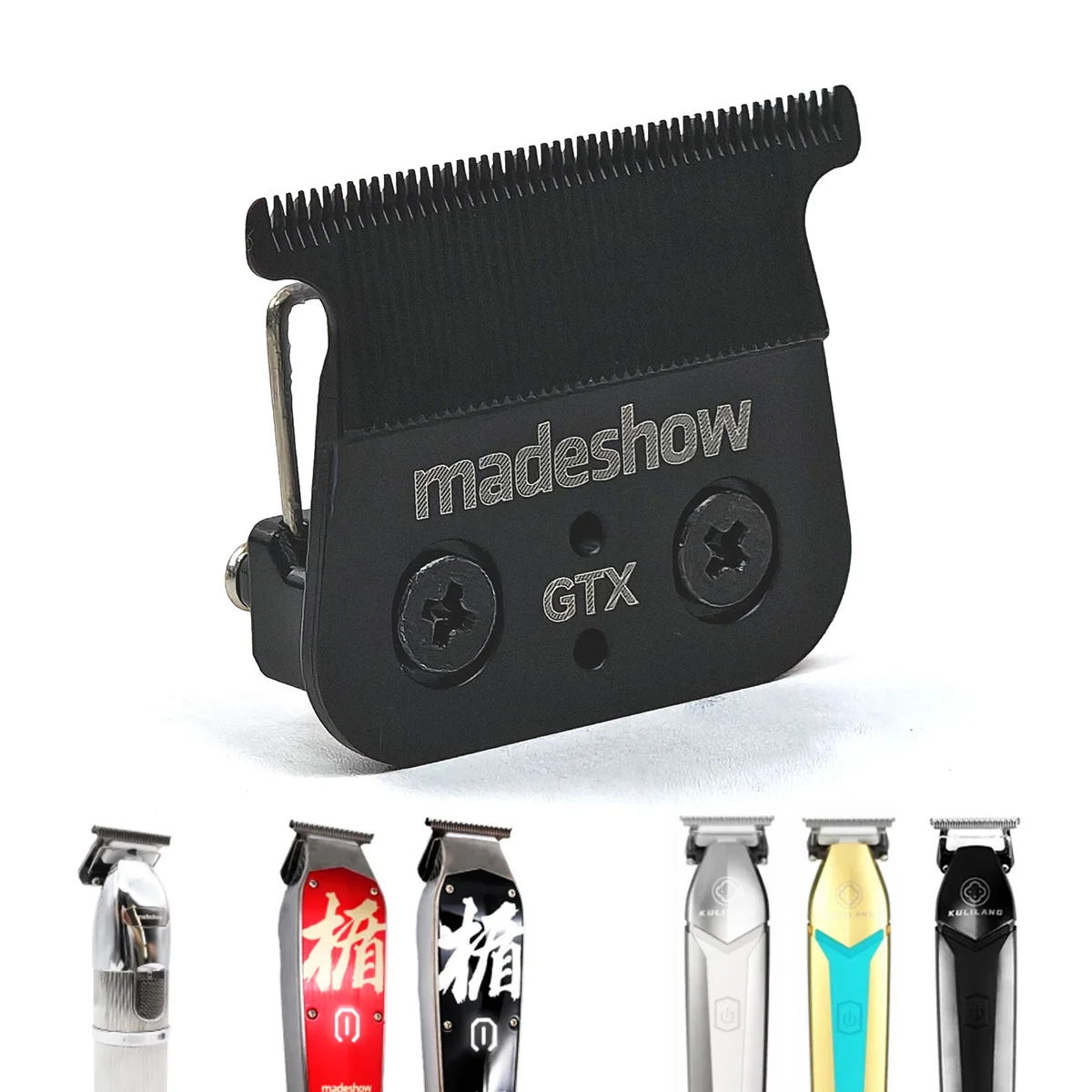 Madeshow KULILANG M5F M10 R66 R77F Original Ultra Thin Fade Blade Hair Clipper Wedge Cutter Head Trimmer Replacement Accessory 4