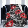 Paris Eiffel Tower Throw Blanket Ultra Soft Warm All Season Decorative Flannel Blankets for Bed Chair Car Sofa Couch Bedroom 3