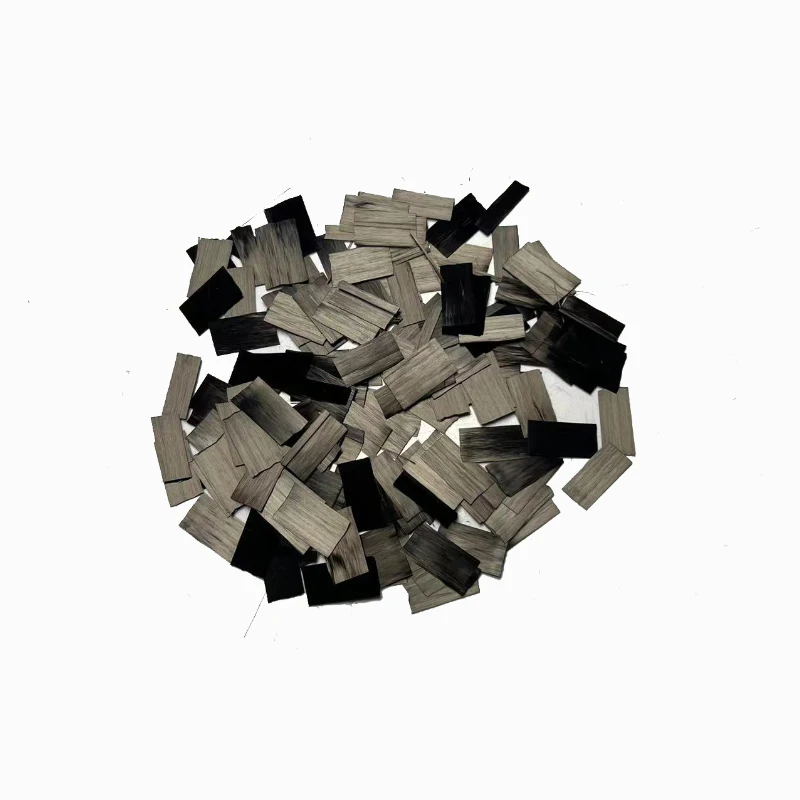 Sheet-Like Short Cut Carbon Fiber 18mm Automotive Modification Filling Pattern Texture Pattern
