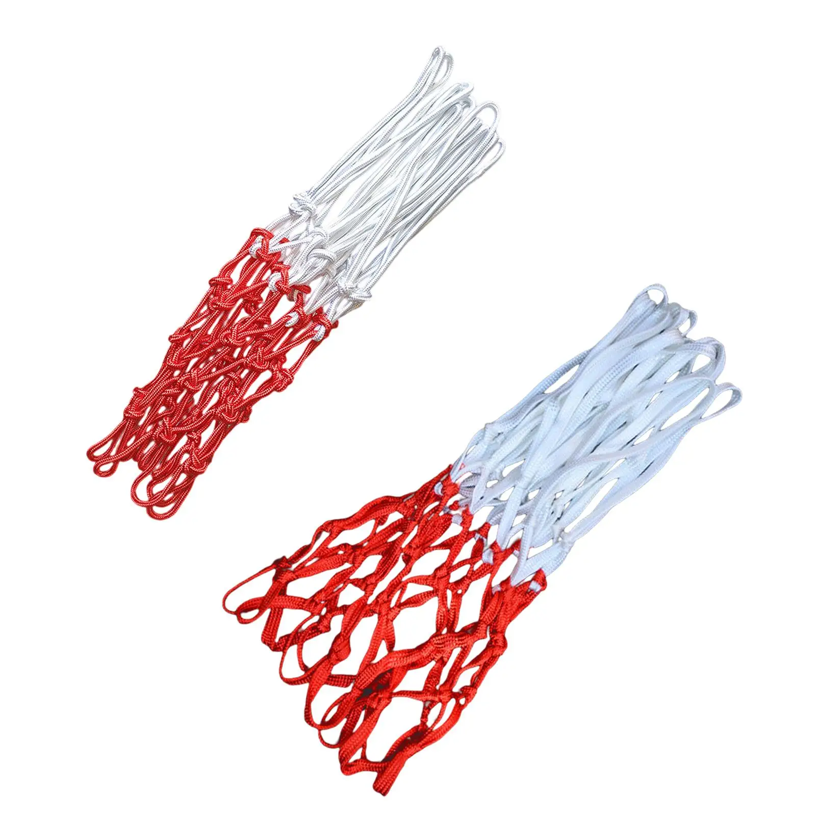 

Basketball Rim Standard Nets Professional Net Replacement Basketball Net for Basketball Supplies Indoor Outdoor Teen 12Loops Rim