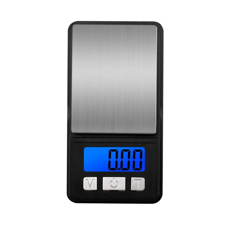 Portable Jewelry Scale Portable Digital Jewelry Scale Mini Pocket Scale 200g/500g 0.01g High Precision LCD Backlight Electronic Weighing Tool