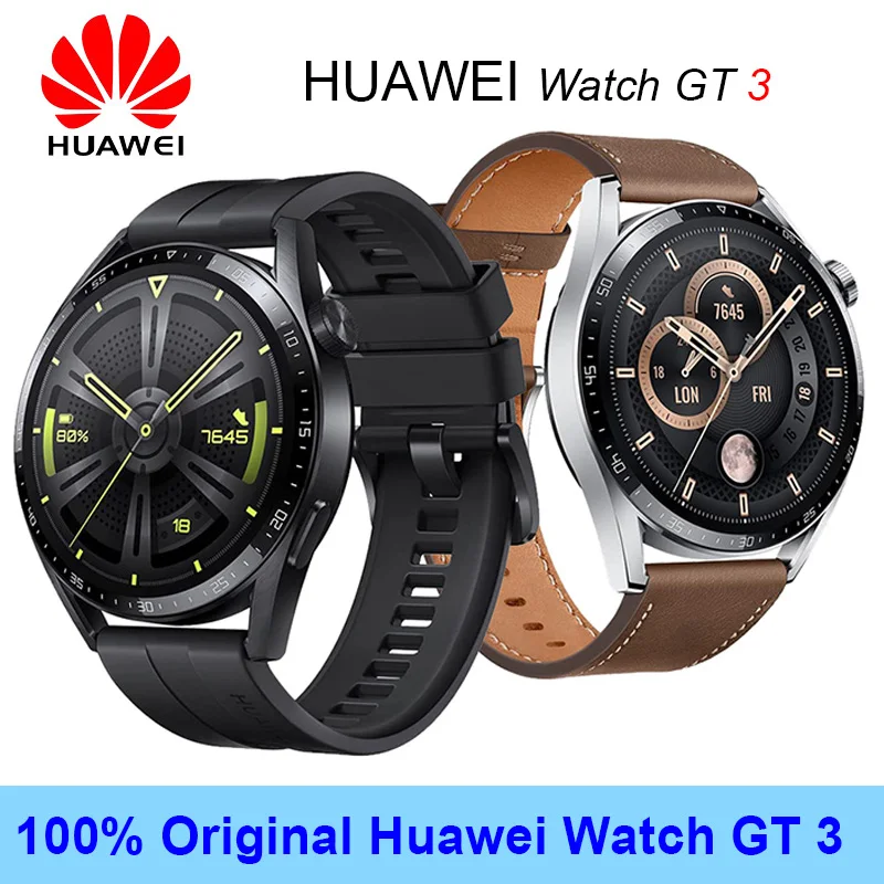 

Умные часы HUAWEI WATCH GT 3 | 2 недели работы от аккумулятора | Мониторинг SpO2 на весь день | Личный тренер по бегу с искусственным интеллектом | Точное сердце