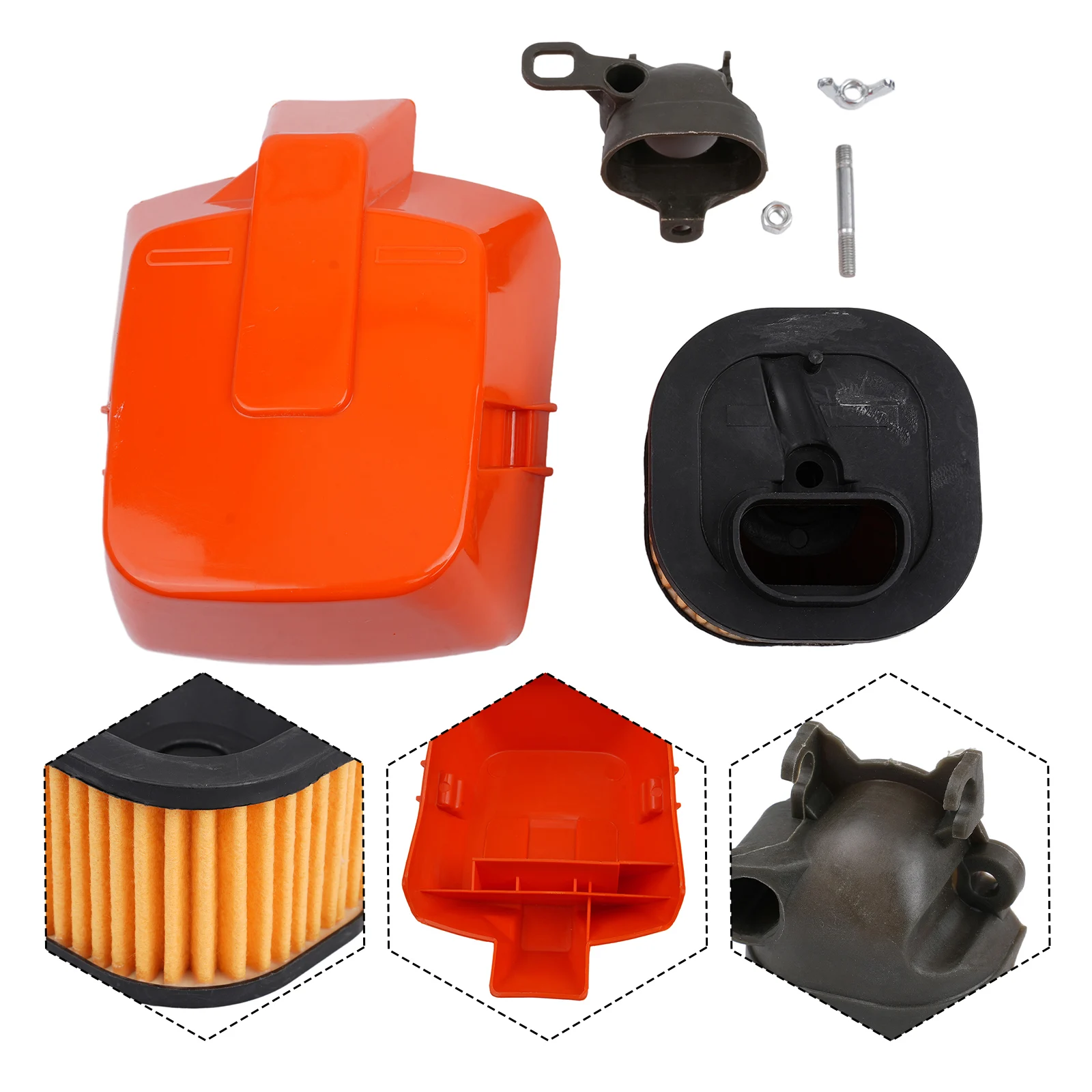 Air Filter Cleaner Cover Intake Adpator For 362 365 372 372XP Chainsaw =Garden =Power Tools Lawn Mower Parts