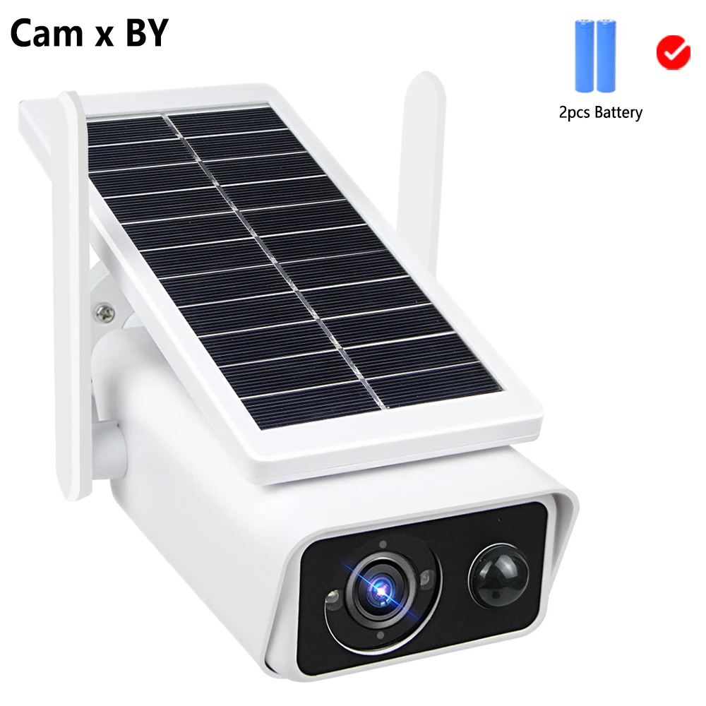 outdoor wireless security camera system 3MP HD WiFi Camera Outdoor Solar Panel Wireless Security Camera Battery Powered PIR Motion IP66 CCTV Surveillance Camera iCSee house cameras Surveillance Items