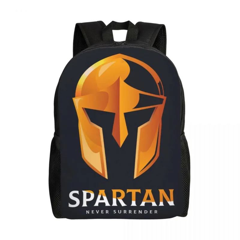

Рюкзак для ноутбука Sparta Spirit Spartan с черепом для мужчин и женщин, повседневная сумка для школы, студентов колледжей