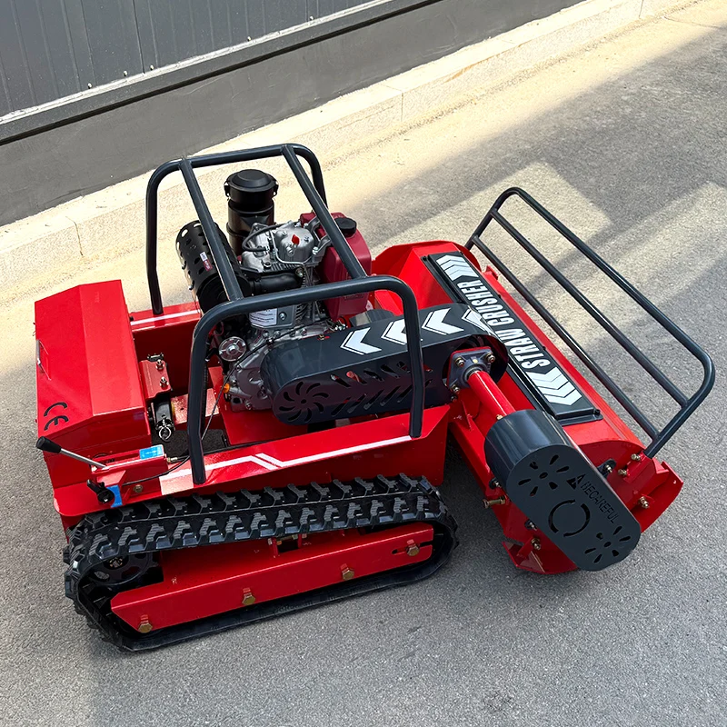 Tosaerba elettrico per agricoltura industriale a 4 tempi personalizzato, telecomando, greening idraulico senza fili per giardino agricolo - immagine 6