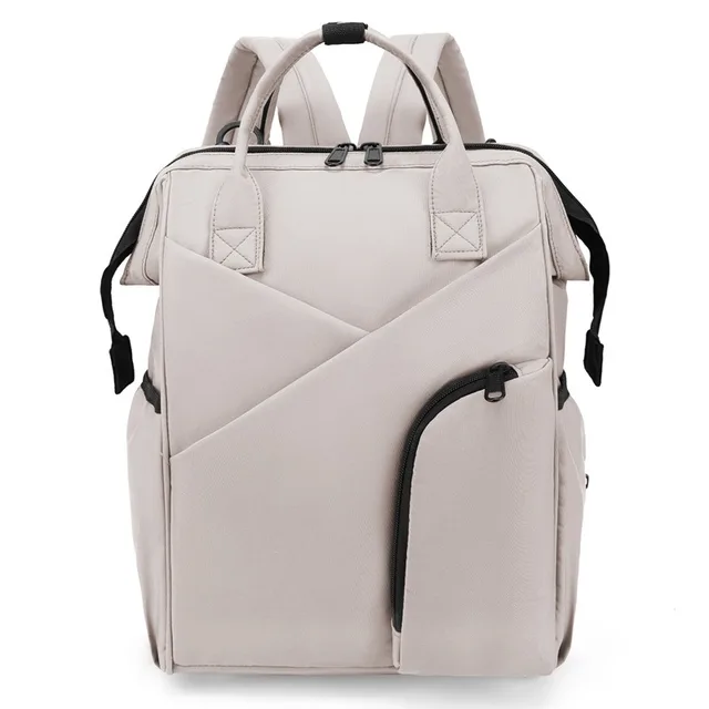 Mommy Bag with Front Pocket Stylish Water Resistant Lightweight Diaper Backpack for Women Fashionable Maternity Travel Bag 5
