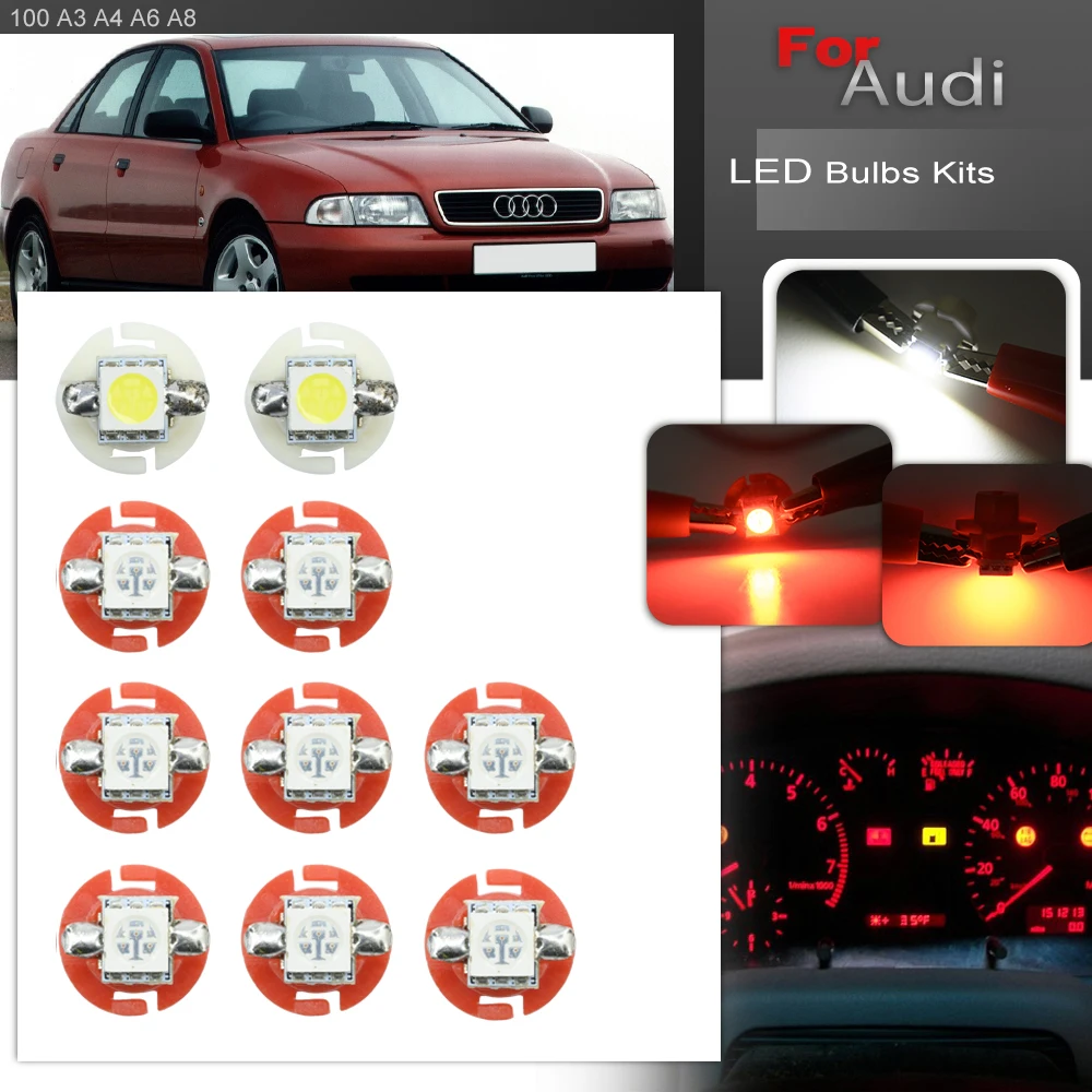 Pack LED AUDI 100 C3 Avant (445, 446) 2.0 TD (1983 à 1990) – Pack Complet main image 0