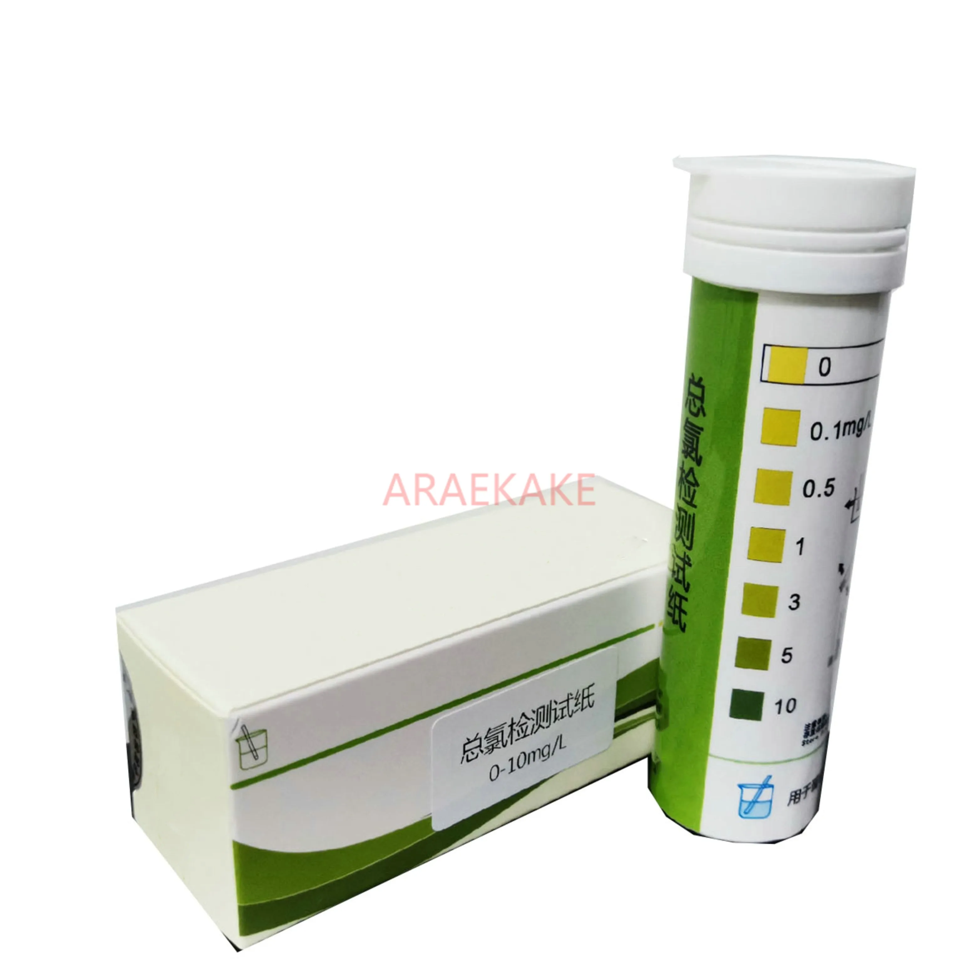 High sensitivity total chlorine detection test paper for direct by manufacturers of domestic sewage, hospital dialysis was